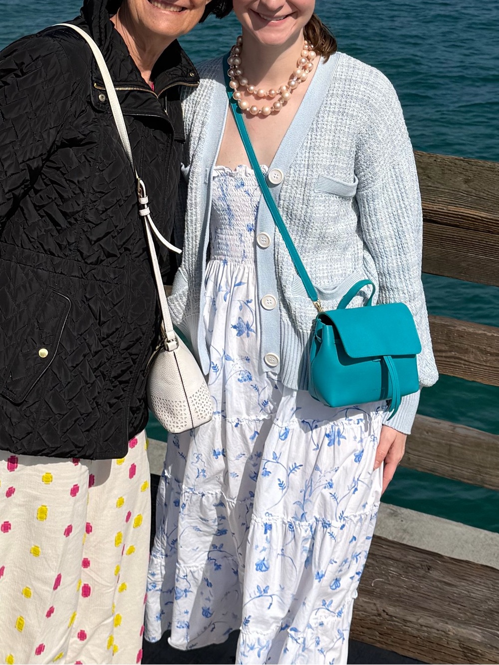 Mansur Gavriel Teal Mini Backpack - Picture 11 of 12